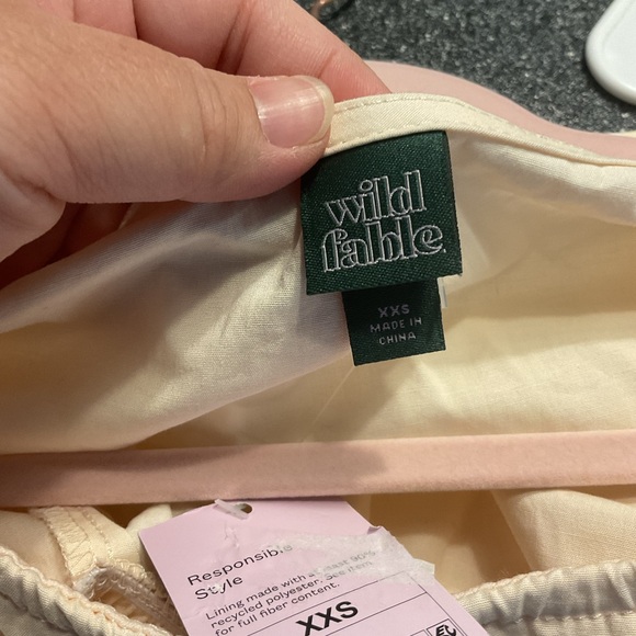 4/$20 NWT Wild Fable Long Sleeve Women's Top- Light Pink XXS - Picture 7 of 8